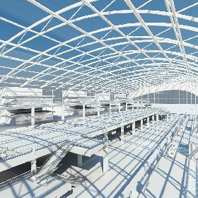 Airport Check In Interior